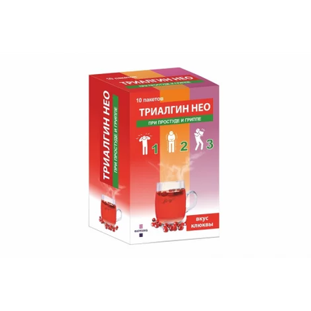 ТРИАЛГИН НЕО КЛЮКВА ПАК., ПОР., 11,6Г, №10