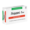 ЛОРДЕС ТАБЛ.П/О, 5МГ, №10