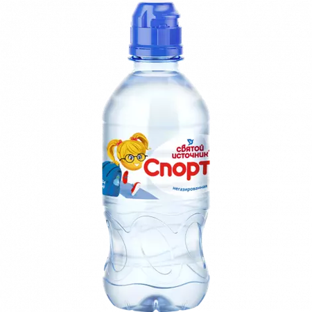 ВОДА ПРИРОДНАЯ СВЯТОЙ ИСТОЧНИК Н/ГАЗ СПОРТИК УП., 0,33Л