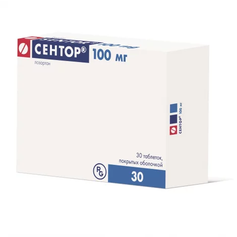 СЕНТОР ТАБЛ.П/О, 100МГ, №30