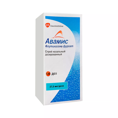 АВАМИС ФЛ., СПРЕЙ НАЗ., 27,5МКГ/Д