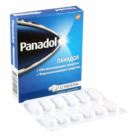 ПАНАДОЛ ТАБЛ.П/О, 500МГ, №12
