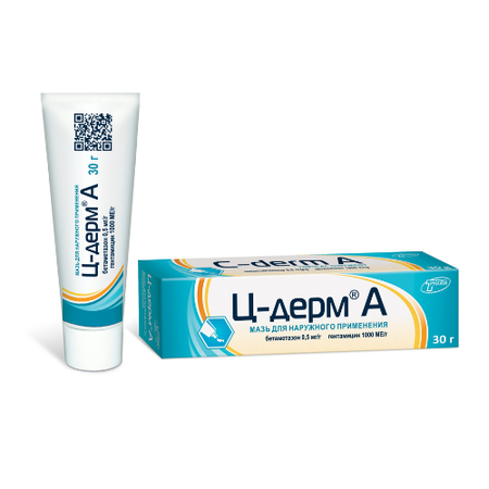 Ц-ДЕРМ А МАЗЬ, ТУБА, 30Г