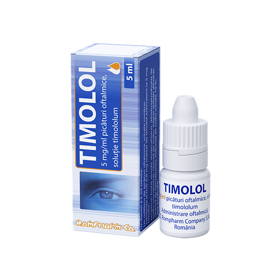 ТИМОЛОЛ Ф-КАП., КАПЛИ ГЛ., 0,5% 5МЛ