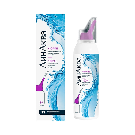 ЛИНАКВА ФОРТЕ ФЛ., АЭР.НАЗ., 2,1% 150МЛ