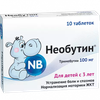 НЕОБУТИН ТАБЛ., 100МГ, №10