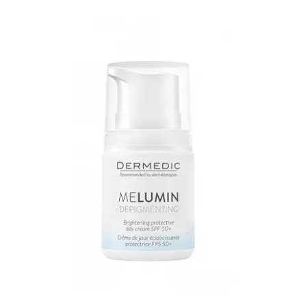 КРЕМ Д/ЛИЦА DERMEDIC MELUMIN ЗАЩ. ОСВЕТ. SPF-50+ ДНЕВН. УП., 50МЛ