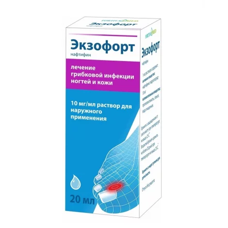 ЭКЗОФОРТ ФЛ., Р-Р НАР., 1% 20МЛ
