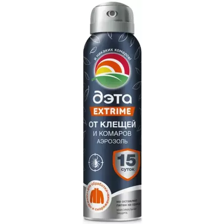 СР-ВО РЕПЕЛЛЕНТ. ДЭТА ОТ КЛЕЩЕЙ/КОМАРОВ УП., 150МЛ