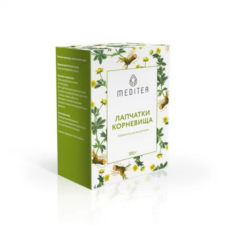 ЛАПЧАТКИ КОРНЕВИЩА УП., 100Г