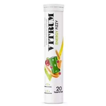 ВИТРУМ ЭНЕРДЖИ ТАБЛ.ШИП., 3,8Г, №20