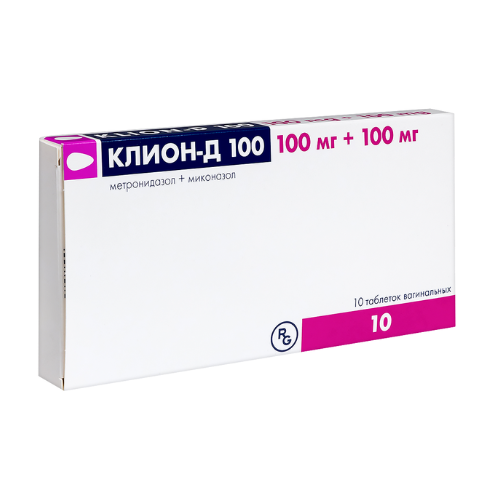 КЛИОН-Д ТАБЛ.ВАГ., 100МГ, №10