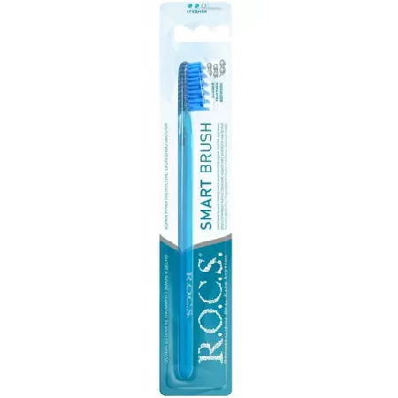 ЗУБНАЯ ЩЕТКА ROCS МОДЕЛЬНАЯ СРЕДН. УП.