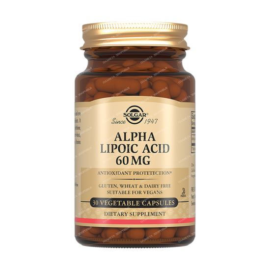 АЛЬФА-ЛИПОЕВАЯ КИСЛОТА КАПС., 60МГ, №30