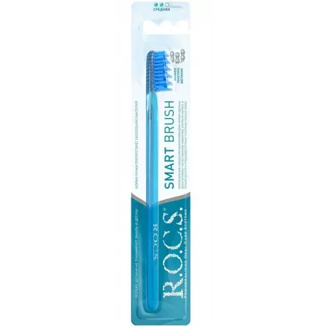 ЗУБНАЯ ЩЕТКА ROCS МОДЕЛЬНАЯ СРЕДН. УП.