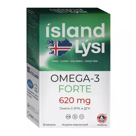 ОМЕГА-3 ФОРТЕ КАПС., 1Г, №32