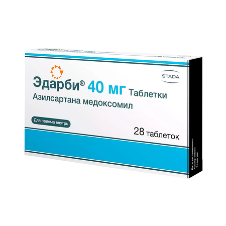 ЭДАРБИ ТАБЛ., 40МГ, №28