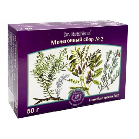 СБОР МОЧЕГОННЫЙ N2 УП., 50Г