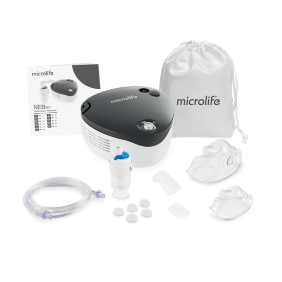 НЕБУЛАЙЗЕР КОМПРЕССОРНЫЙ NEB 301 MICROLIFE С ПРИНАДЛЕЖНОСТЯМИ