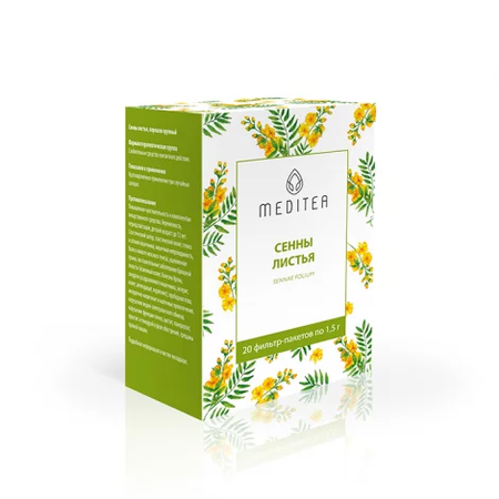 СЕННЫ ЛИСТЬЯ ФИЛЬТР-ПАКЕТ, 1,5Г, №20