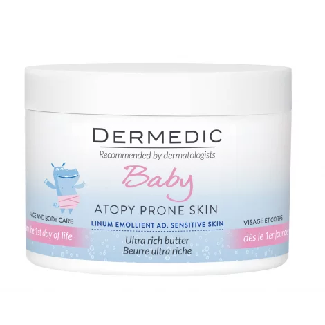 МАСЛО DERMEDIC EMOLIENT LINUM BABY ИНТЕНС. ЛИПИДОВОСП. УП., 225Г