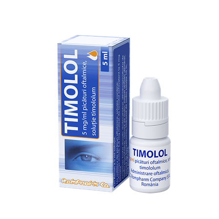 ТИМОЛОЛ Ф-КАП., КАПЛИ ГЛ., 0,5% 5МЛ