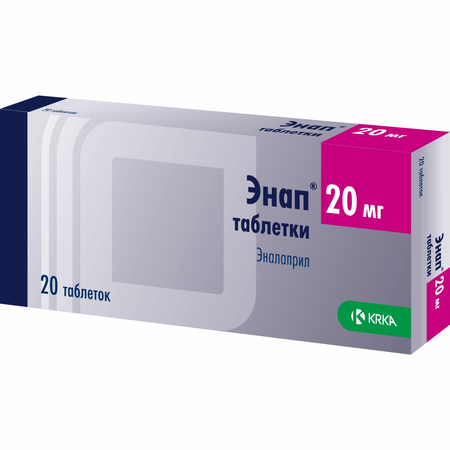 ЭНАП ТАБЛ., 20МГ, №20