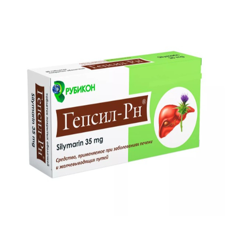 ГЕПСИЛ ТАБЛ.П/О, 35МГ, №120