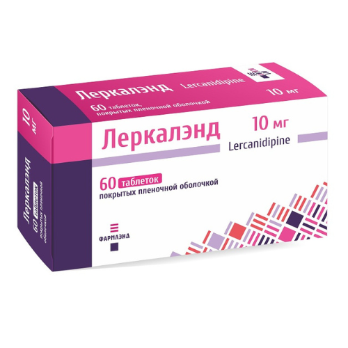 ЛЕРКАЛЭНД ТАБЛ.П/О, 10МГ, №60