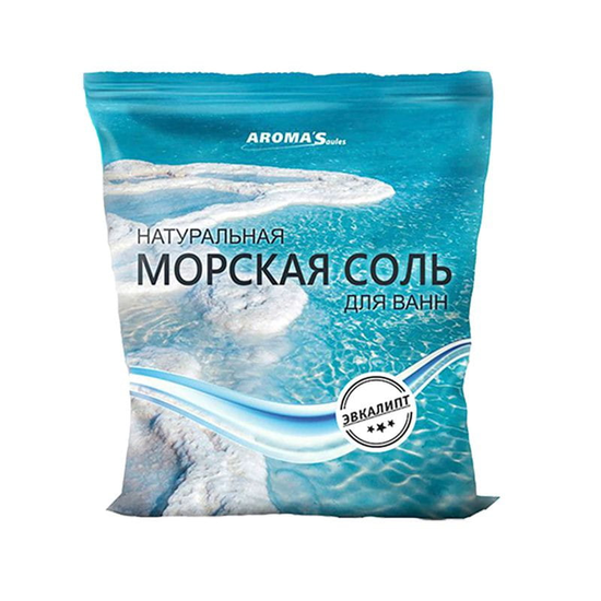СОЛЬ Д/ВАНН МОРСКАЯ ЭВКАЛИПТ УП., 1КГ