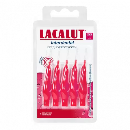 ЕРШИК МЕЖЗУБН. LACALUT ЦИЛИНДР. УП., XXS 1,7ММ, №5