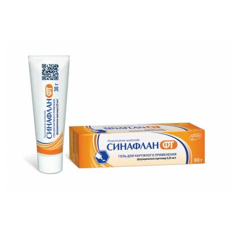СИНАФЛАН ГЕЛЬ, ТУБА, 0,025% 30Г