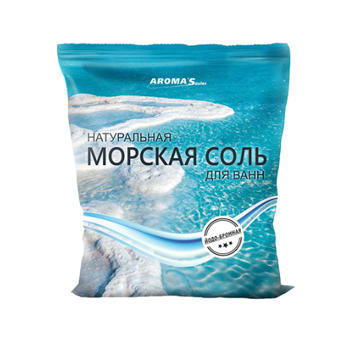 СОЛЬ Д/ВАНН МОРСКАЯ ЙОДО-БРОМНАЯ УП., 1КГ