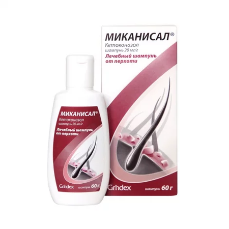 МИКАНИСАЛ ФЛ., ШАМП., 2% 60Г