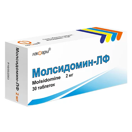 МОЛСИДОМИН ТАБЛ., 2МГ, №30
