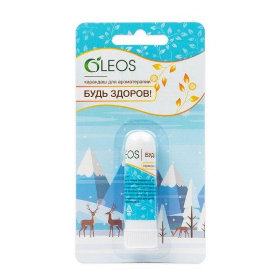 КАРАНДАШ ДЛЯ АРОМАТЕРАПИИ НА ОСН. ЭФ. МАСЕЛ БУДЬ БОДР И ЗДОРОВ 1,3Г