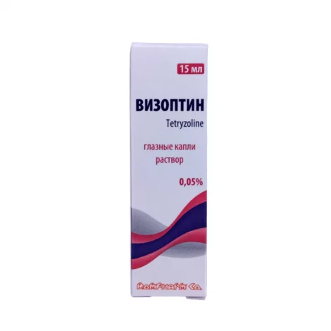 ВИЗОПТИН Ф-КАП., КАПЛИ ГЛ., 0,05% 15МЛ