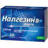 НАЛГЕЗИН ФОРТЕ ТАБЛ.П/О, 550МГ, №20