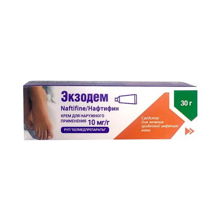 ЭКЗОДЕМ КРЕМ, ТУБА, 10МГ/Г 30Г