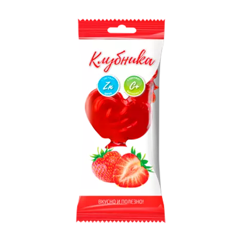 ЛЕДЕНЦЫ ВИТАЛОР ПЕТУШОК ЦИНК КЛУБНИКА ВИТ. C УП., 17Г