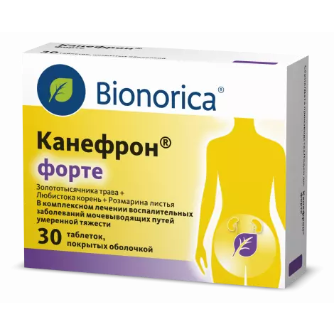 КАНЕФРОН ФОРТЕ ТАБЛ.П/О, №30