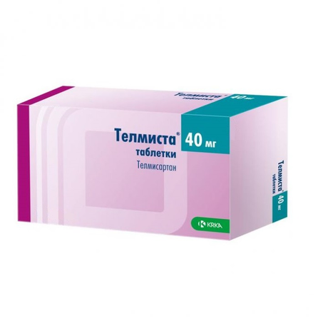 ТЕЛМИСТА ТАБЛ., 40МГ, №30
