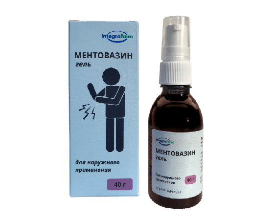 ГЕЛЬ Д/ТЕЛА МЕНТОВАЗИН УП., 40Г