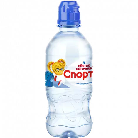 ВОДА ПРИРОДНАЯ СВЯТОЙ ИСТОЧНИК Н/ГАЗ СПОРТИК УП., 0,33Л
