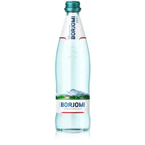 ВОДА МИНЕРАЛЬНАЯ БОРЖОМИ СТЕКЛ. УП., 0,5Л