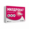 МИЛДРОНАТ КАПС., 250МГ, №20