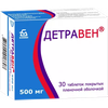 ДЕТРАВЕН ТАБЛ.П/О, 500МГ, №30