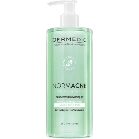 ГЕЛЬ Д/УМЫВАНИЯ DERMEDIC NORMACNE АНТИБАК. УП., 500МЛ