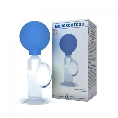 МОЛОКООТСОС РУЧНОЙ МОН-АП СТЕКЛ. РЕЗЕРВ. УП.