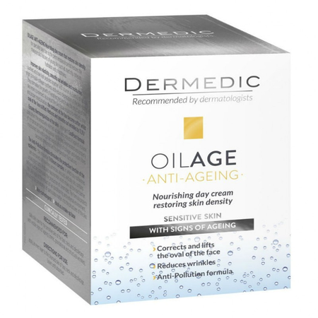 КРЕМ Д/ЛИЦА DERMEDIC OILAGE ПИТ. ВОССТ. ДНЕВН. УП., 50МЛ